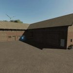 cow barn with garage v1.0.0.1 fs22 2