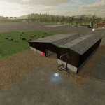 cow barn with pasture v1.0 fs22 2