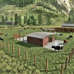 cow pasture with milking barn v1.0 fs22 4