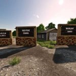 crooked creek lighted farm signs v1.0 fs22 2