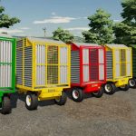 crooks single axle silage trailer v1.3 fs22 3