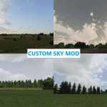 custom sky mod v1.0 fs22 1