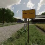 customizable town sign v1.0 fs22 3