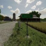 customizable town sign v1.1 fs22 4