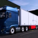 daf xf 106 2B tandem trailer v2.0 fs22 3