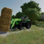 deutz fahr front loader v1.0 fs22 3