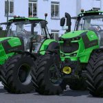 deutz fahr series 7 ttv series 8 ttv v1.0 fs22 1