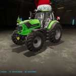 deutz fahr ttv8 christmas edition v1.0 fs22 1