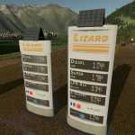 digital gasstation displays lizard v1.0 fs22 1