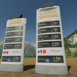 digital gasstation displays lizard v1.0 fs22 5