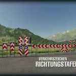 direction signs v1.0 fs22 2