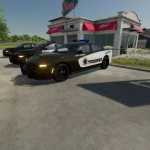 dodge charger srt hellcat police cruiser v1.0 fs22 1