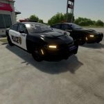 dodge charger srt hellcat police cruiser v1.0 fs22 2