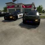 dodge charger srt hellcat police cruiser v1.0 fs22 6