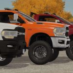 dodge ram 3500 service truck v4.0.0.1 fs22 3