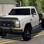 dodge ram first gen flatbed v2.0 fs22 2