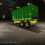 dooley 20ft silage trailer v1.0 fs22 2