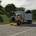 doomsday peterbilt 389 dump truck v1.0 fs22 5