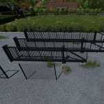 double rod mat fence pack v1.0 fs22 1