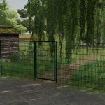 double rod mat fence pack v1.0 fs22 4