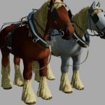 draft horse and ox pack v1.0.0.1 fs22 2