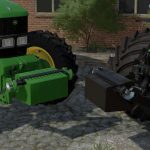 drawbar frontweight v1.0 fs22 2