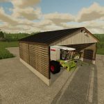 drive thru log shed v1.0 fs22 4