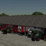 dutch contractor shed v1.0 fs22 4