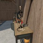 dynamic placeable hookah v1.0 fs22 2