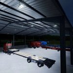 easyshed3 with lights v1.0.2 fs22 2