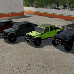 edm fs22 jeep gladiator rubicon v1.0 fs22 4