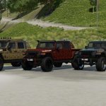 edm fs22 jeep gladiator rubicon v1.1 fs22 2