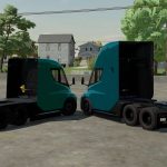 edm fs22 tesla semi truck v1.1 fs22 2