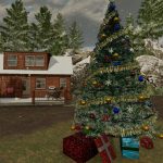 edm christmastreev1.0 fs22 2