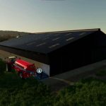 eight bay double cow shed v1.0 fs22 3