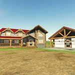 elk mountain ranch house 28color selectable 29 v1.0.0.3 fs22 2