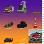 emergency pack versiOn en espaNol 2B texturas 2B opciones de color v0.8.0.1 fs22 2