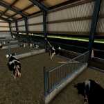 enclosed cow husbandry pack v1.1 fs22 1