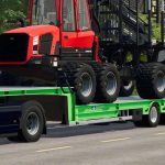 euro low loader platform v1.0 fs22 2