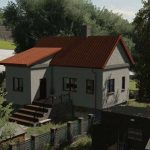 european farm house v1.0.0.1 fs22 2