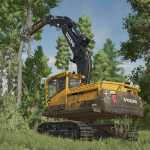 excavator arm extension v1.0 fs22 1