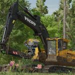 excavator arm extension v1.0 fs22 6