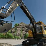 excavator clamshell bucket v1.0 fs22 3