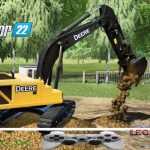 excavatrice deere 320c v1.0 fs22 3