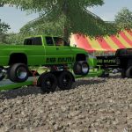 exp22 dodge pulling truck v1.0 fs22 3