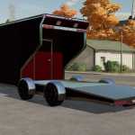 exp22 race car trailer v1.0 fs22 1