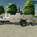 f350 bucket truck v1.0 fs22 1