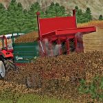 farmtech superfex 600 manure spreader trailer v1.0 fs22 2