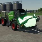 fast bale fendt mf additive glowing bales v1.0 fs22 2