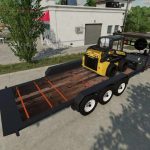 felling skid steer trailer v1.0 fs22 3